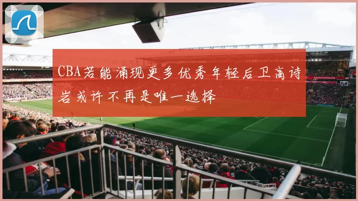 CBA若能涌现更多优秀年轻后卫高诗岩或许不再是唯一选择